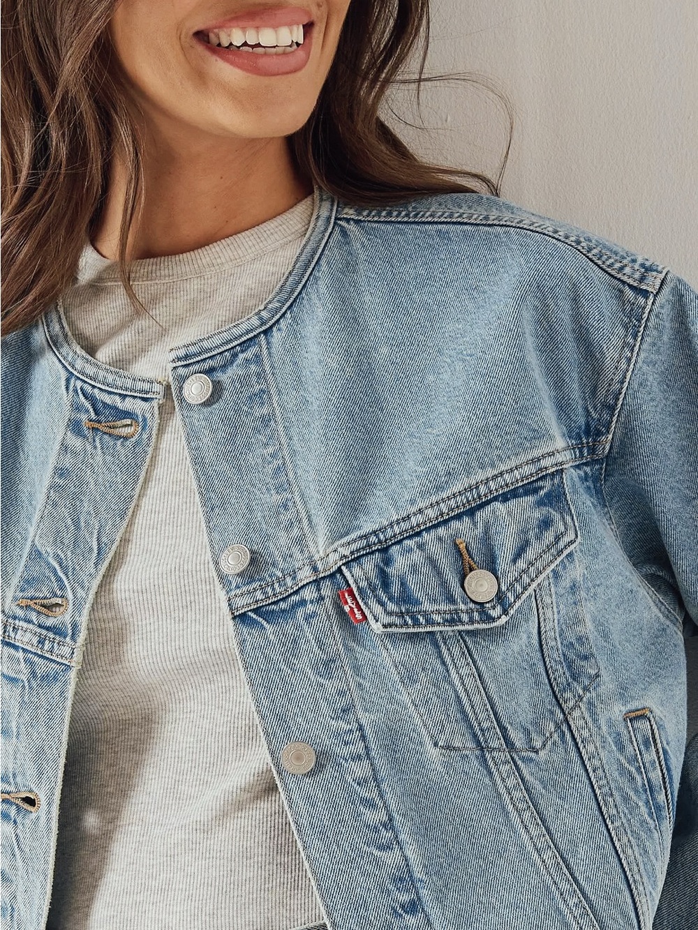 Levi’s 90s Collarless Jacket
